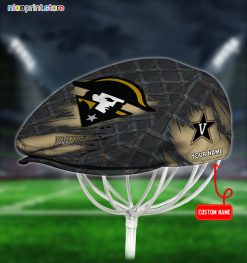 Vanderbilt Commodores NCAA3 Flat Cap, NCAA Jeff Cap, NCAA Driving Cap Q17