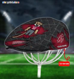 Washington State Cougars NCAA3 Flat Cap, NCAA Jeff Cap, NCAA Driving Cap Q17