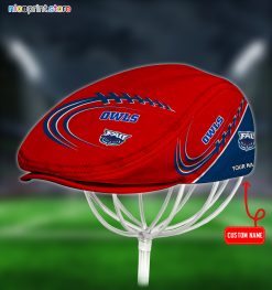 Florida Atlantic Owls NCAA3 Flat Cap, Jeff Cap, Driving Cap Q40