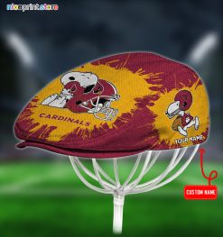 Arizona Cardinals x Snoopy NFL Jeff Hats, Driving Cap, Golf Cap Q39