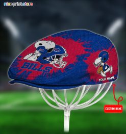 Buffalo Bills x Snoopy NFL Jeff Hats, Driving Cap, Golf Cap Q39