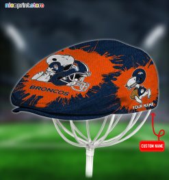 Denver Broncos x Snoopy NFL Jeff Hats, Driving Cap, Golf Cap Q39