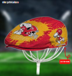 Kansas City Chiefs x Snoopy NFL Jeff Hats, Driving Cap, Golf Cap Q39