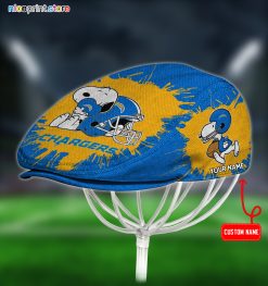 Los Angeles Chargers x Snoopy NFL Jeff Hats, Driving Cap, Golf Cap Q39