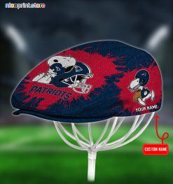 New England Patriots x Snoopy NFL Jeff Hats, Driving Cap, Golf Cap Q39