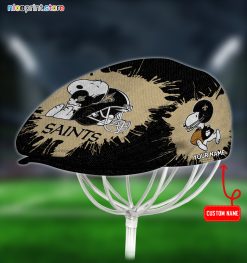 New Orleans Saints x Snoopy NFL Jeff Hats, Driving Cap, Golf Cap Q39
