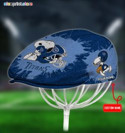 Tennessee Titans x Snoopy NFL Jeff Hats, Driving Cap, Golf Cap Q39