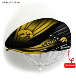 Iowa Hawkeyes NCAA Jeff Cap, Flat Cap, Driving Cap M45