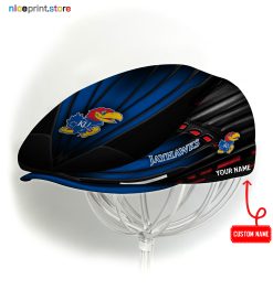 Kansas Jayhawks NCAA Jeff Cap, Flat Cap, Driving Cap M45