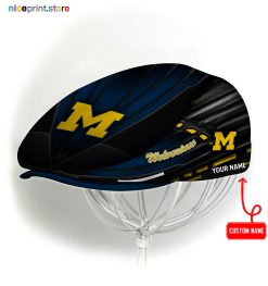 Michigan Wolverines NCAA Jeff Cap, Flat Cap, Driving Cap M45