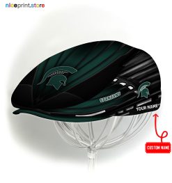 Michigan State Spartans NCAA2 Jeff Cap, Flat Cap, Driving Cap M45