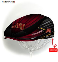 Minnesota Golden Gophers NCAA2 Jeff Cap, Flat Cap, Driving Cap M45