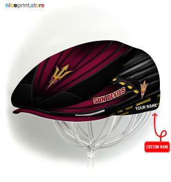 Arizona State Sun Devils NCAA3 Jeff Cap, Flat Cap, Driving Cap M45