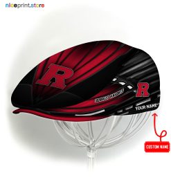 Rutgers Scarlet Knights NCAA3 Jeff Cap, Flat Cap, Driving Cap M45
