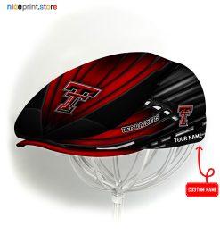 Texas Tech Red Raiders NCAA3 Jeff Cap, Flat Cap, Driving Cap M45