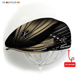 Vanderbilt Commodores NCAA3 Jeff Cap, Flat Cap, Driving Cap M45