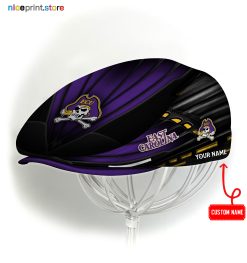 East Carolina Pirates NCAA4 Jeff Cap, Flat Cap, Driving Cap M45