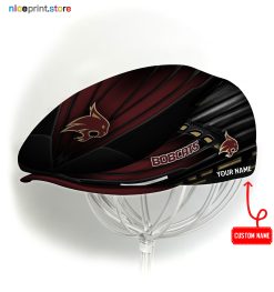 Texas State Bobcats NCAA4 Jeff Cap, Flat Cap, Driving Cap M45