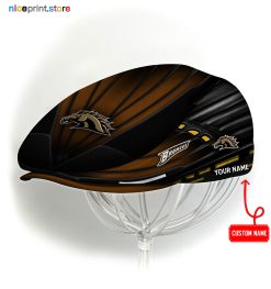Western Michigan Broncos NCAA4 Jeff Cap, Flat Cap, Driving Cap M45