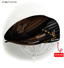 Wyoming Cowboys NCAA4 Jeff Cap, Flat Cap, Driving Cap M45