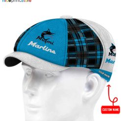 Miami Marlins MLB Newsboy Cap For Men and Women M01