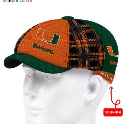 Miami Hurricanes NCAA Newsboy Cap For Men and Women M01