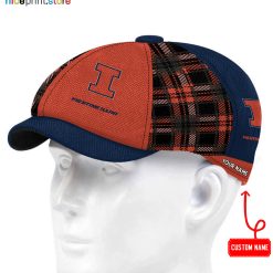 Illinois Fighting Illini NCAA3 Newsboy Cap For Men and Women M01