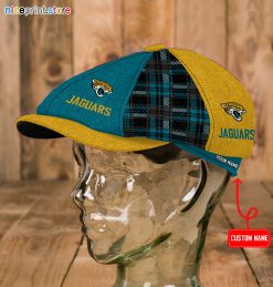 Jacksonville Jaguars NFL Newsboy Cap For Fans M01