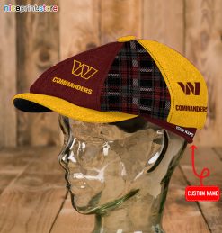 Washington Commanders NFL Newsboy Cap For Fans M01
