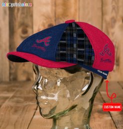 Atlanta Braves MLB Newsboy Cap For Fans M01