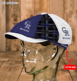 Colorado Rockies MLB Newsboy Cap For Fans M01