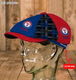 Texas Rangers MLB Newsboy Cap For Fans M01