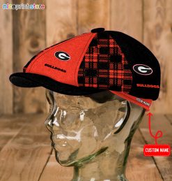 Georgia Bulldogs NCAA Newsboy Cap For Fans M01
