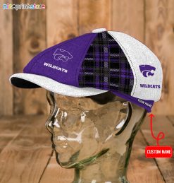 Kansas State Wildcats NCAA Newsboy Cap For Fans M01
