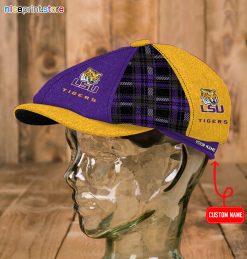 LSU Tigers NCAA Newsboy Cap For Fans M01