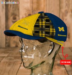Michigan Wolverines NCAA Newsboy Cap For Fans M01