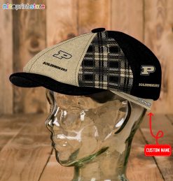 Purdue Boilermakers NCAA Newsboy Cap For Fans M01