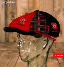 NC State Wolfpack NCAA2 Newsboy Cap For Fans M01
