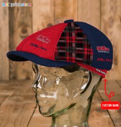 Ole Miss Rebels NCAA2 Newsboy Cap For Fans M01