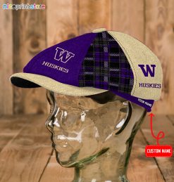 Washington Huskies NCAA2 Newsboy Cap For Fans M01