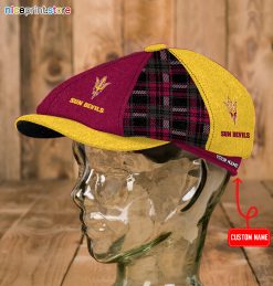 Arizona State Sun Devils NCAA3 Newsboy Cap For Fans M01