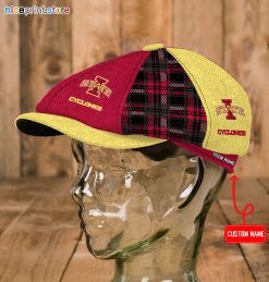 Iowa State Cyclones NCAA3 Newsboy Cap For Fans M01