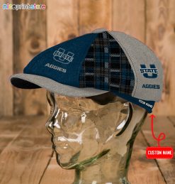 Utah State Aggies NCAA3 Newsboy Cap For Fans M01