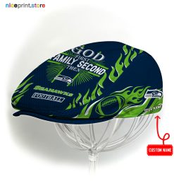 Seattle Seahawks NFL Jeff Cap, Driving Cap, Golf Cap M47