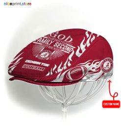 Alabama Crimson Tide NCAA Jeff Cap, Flat Cap, Driving Cap M47