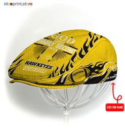 Iowa Hawkeyes NCAA Jeff Cap, Flat Cap, Driving Cap M47