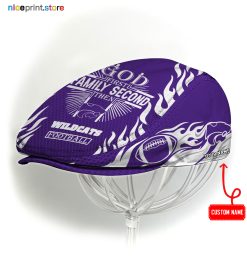 Kansas State Wildcats NCAA Jeff Cap, Flat Cap, Driving Cap M47