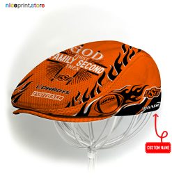 Oklahoma State Cowboys NCAA Jeff Cap, Flat Cap, Driving Cap M47
