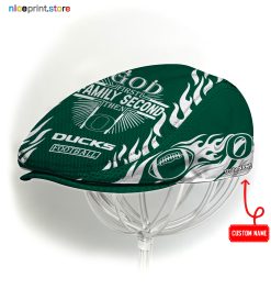 Oregon Ducks NCAA Jeff Cap, Flat Cap, Driving Cap M47