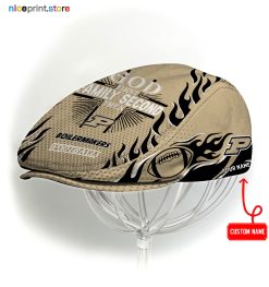 Purdue Boilermakers NCAA Jeff Cap, Flat Cap, Driving Cap M47